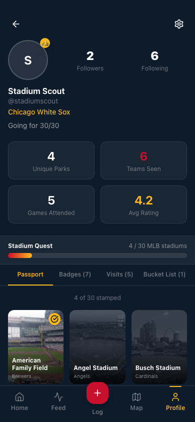 Stadium Passport